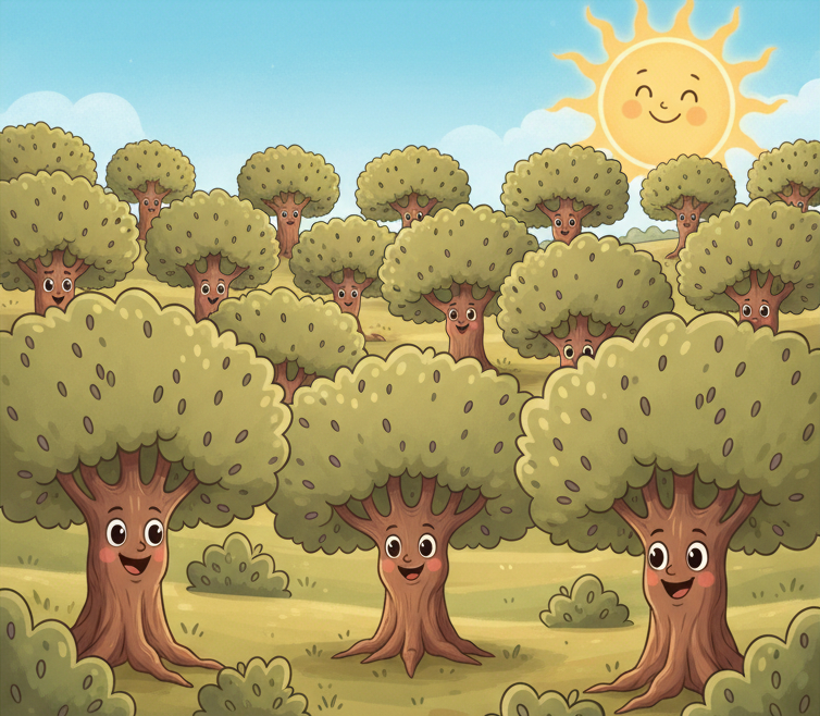 סיפור שמן הזית הקסום